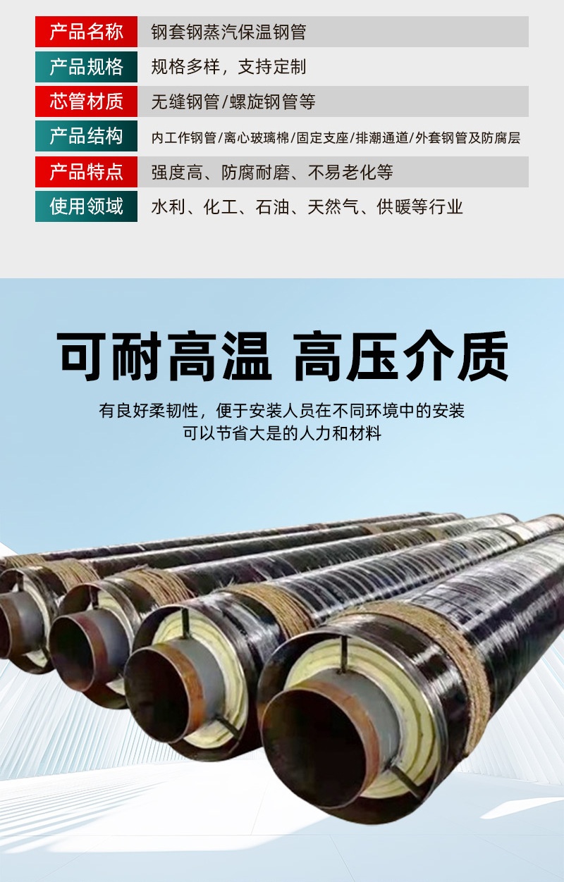 钢套钢保温管